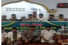 Bangun Silaturahmi, Kapolresta Bengkulu Subuh Keliling di Masjid Nurul Ikhlas Kelurahan Sumur Dewa