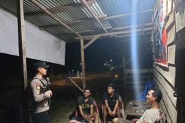 Ciptakan Suasana Aman, Polsek Muara Sahung Patroli Rutin di Seputran Wilkum