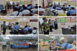Cegah Aksi Balap Liar, Sat Lantas Polresta Bengkulu Gelar Sosialisasi Tertib Berlalu Lintas