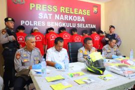 Ops Antik Nala, Polres Bengkulu Selatan Tangkap 8 Tersangka