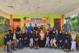 Dukung Percepatan Penurunan Stunting, Polsek Lais Hadiri Rembug Stunting