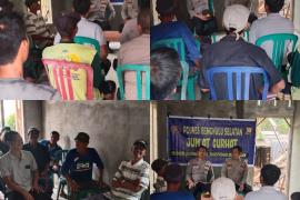 Jumat Curhat, Sat Binmas Polres Bengkulu Selatan Dengarkan Keluhan Warga Kelurahan Ibul 