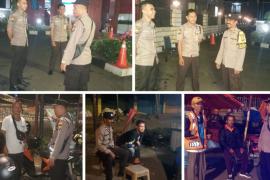 Polsek Ratu Samban Patroli Keliling, Jaga Situasi Kamtibmas  