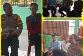 Bhabinkamtibmas Polsek Seginim, Lakukan Sambang kepada Tomas Sampaikan Imbauan Kamtibmas