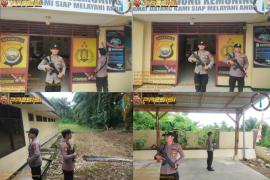 Antispasi Konsleting Listrik, Polres Kaur dan Polsek Jajaran Cek KWH Meter dan Jaringan Listrik 