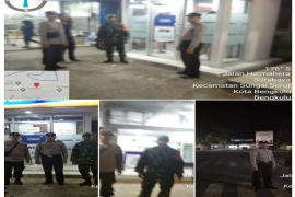 Perkuat Sinergitas, Polsek Muara Bangkahulu Patroli Gabungan Bersama Koramil 407-06