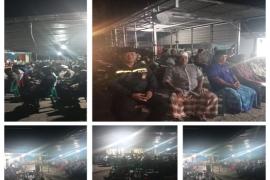 Wujud Empati, Bhabinkamtibmas Polsek Selebar Takziah Di Rumah Duka