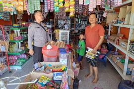 Sambangi Minimarket, Strategi Bhabinkamtibmas   Ciptakan Kondusifitas Kamtibmas 