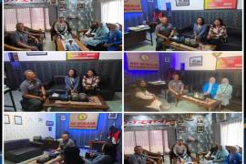 Jalin Sinergitas, Kapolres Bengkulu Selatan Terima Kunjungan Ketua PMII dan Ketua Pemuda Katholik 