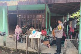 Ciptakan Harkamtibmas Jelang Pemilu 2024, TNI -Polri Kecamatan Muara Sahung Bersinergitas  Patroli Bersama 