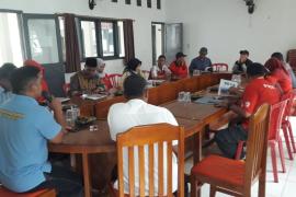 Kapolsek Padang Jaya Hadiri Rapat Pembubaran Panitia HUT Kemerdekaan RI ke 78 Tingkat Kecamatan