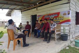 Minggu Kasih, Polsek Kaur Selatan di Pondok Pusaka Desa Padang Petron 