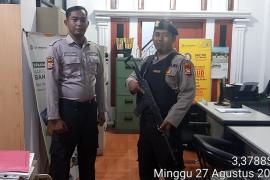Personel Polsek Padang Jaya Laksanakan Pengamanan Objek Vital 