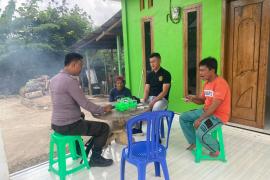 Patroli KRYD, Polsek Muara Sahung Lakukan Pengecekan Keamanan di Seputaran Wilayah Hukum 