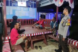 Jaga Kamtibmas, Polsek Padang Jaya Sambang Pos Kamling 