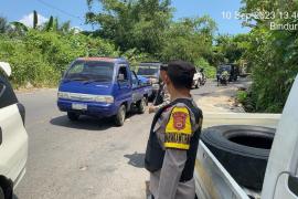 Polsek PUT Tingkatkan Patroli Jalan Lintas Menuju Kota Lubuklinggau
