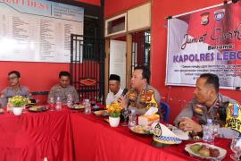 Jumat Curhat, Kapolres Lebong Terima Keluhan Warga Desa Kampung Dalam