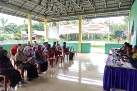 Polsek Padang Jaya Hadiri Musyawarah Desa Tambak Rejo
