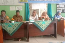 Polsek Padang Jaya Hadiri Musdes Penyusunan RKP-Des Desa Marga Jaya Tahun 2024 