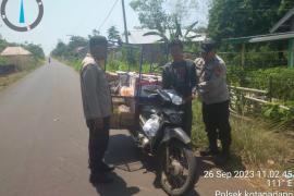 Polsek Kotapadang Sampaikan Imbauan Taat Aturan Lantas Demi Keselamatan Bersama