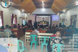 Lakukan Pengamanan Ibadah Gereja Umat Kristiani, Polsek Maje Patroli Gereja di Wilayah Hukum Polsek Maje 