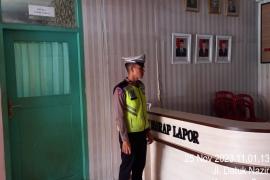 Cipkon Kamseltib Car Lantas Sat Lantas Patroli ke Gudang Logistik  KPU, Kantor KPU dan Bawaslu
