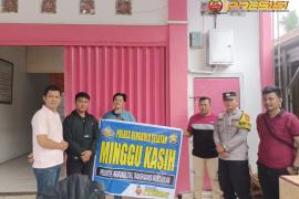 Dengarkan Informasi dan Curhatan Warga Binaan, Polsek Pino Raya Adakan Minggu Kasih 