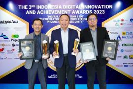 Sukses Jalankan Inovasi Digital, Jasa Raharja Raih Tiga Penghargaan di Ajang Indonesia Digital Innovation and Achievement Awards 2023