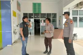 Polsek Ketahun Sambangi Satpam RS Lagita Dalam Patroli Siang
