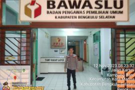 Jelang Pemilu, Pengamanan Kantor Bawaslu Diperketat Polres BS  