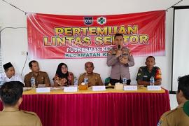 Kapolsek Hadiri Lokakarya Mini Lintas Sektor Bidang Kesehatan Puskesmas Ketahun