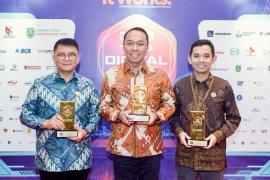 Jasa Raharja Terima Tiga Penghargaan di Ajang TOP Digital Awards 2023