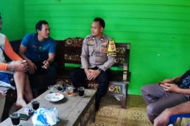 Ciptakan Desa Aman, Bhabinkamtibmas Polsek Padang Jaya Laksanakan Sambang Desa