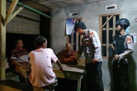 Sampaikan Imbauan Jaga Kamtibbmas, Polsek Padang Guci hulu Gelar Patroli di Seputaran Wilkum 
