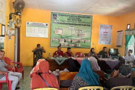 Kapolsek Kerkap Menghadiri Rapat Musyawarah Desa Serah Terima (MDST) Tahun 2023 Desa Talang Pasak