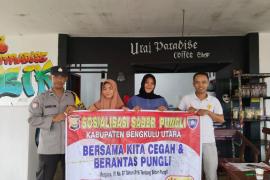 Sosialisasi Saber Pungli di Wilayah Polsek Ketahun, Upaya Cegah Pungutan Liar