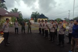 Patroli Gabungan Malam Pergantian Tahun Baru 2024, Sinergitas TNI – Polri di Wilayah Kecamatan Padang Jaya Berjalan Aman dan Lancar