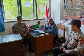 Polsek Padang Jaya Aktif Sambangi Kantor Sekretariat PPK Guna Monitoring Sitkamtibmas