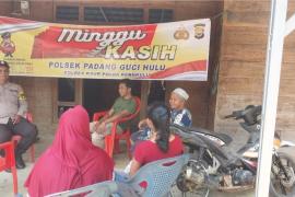 Lewat Minggu Kasih, Polsek Padang Guci Tampung dan Pecahkan Permasalahan Warga 