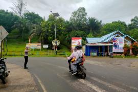 Berikan Pelayanan Masyarakat, Polsek Ketahun Gelar Morning Traffic Control