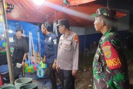 Sinergitas TNI-POLRI, Polsek Giri Mulya Bersama TNI Gelar Patroli dalam Rangka Cooling System Jelang Pemilu 2024