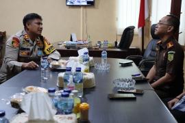 Sinergi Polri, Kapolres Bengkulu Utara Sambut Kunjungan Kajari