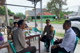 Kapolres Tinjau dan Cek Gudang Logistik KPU Kabupaten Kaur