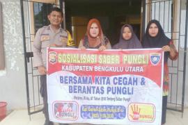 Guna Cegah Pungutan Liar Bhabinkamtibmas, Polsek Kerkap Rutin Sosialisasikan Saber Pungli di Desa Batu Roto 