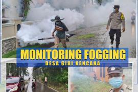 Bhabinkamtibmas Polsek Ketahun Monitoring Pelaksanaan Foogging