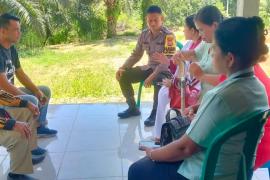 Polsek Sungai Rumbai Minggu Kasih, Berikan Pengamanan Ibadah di Gereja 