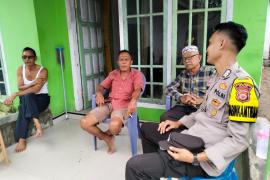 Gelar Minggu Kasih, Polsek Kaur Selatan Sampaikan Imbauan Kamtibmas 