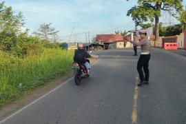 Polsek Ketahun Laksanakan Morning Traffic Control Pelayanan Lalu Lintas Kepada Masyarakat