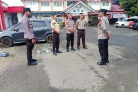 Hadiri Safari Ramadhan dan Syukuran Ulang Tahun Desa Giri Kencana, Kapolsek Ketahun Sampaikan Himbauan Kamtibmas