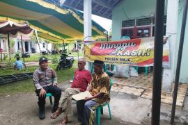 Gelar Minggu Kasih, Polsek Maje Sampaikan Imbauan Kamtibmas di Desa Parda Suka 